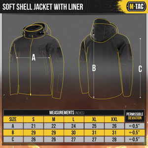 M‑Tac Softshell Tactical Jacket with Fleece Liner - TRAPSKI