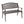 Antique Bronze Cast Aluminum Patio Bench