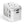 5 in 1 Universal Travel Adapter - 2 USB-A + USB-C - Max. 17W (3.4A) - White (UP-16KU-WH) - TRAPSKI