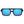 Atlas - Mirrored Blue Squared Sunglasses