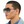 Bella - Midnight Oversized Squared Aviators