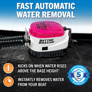 Automatic Bilge Pump For Boats Auto Float Switch