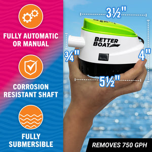 Automatic Bilge Pump For Boats Auto Float Switch