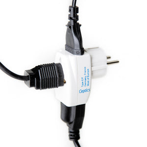 European (Schuko) Travel Adapter - Type E/F - 3 in 1 (GP3-9) - TRAPSKI