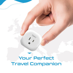 South Africa Travel Plug Adapter - Type M - 5 in 1 - Ultra Compact (PTU-10L) - TRAPSKI
