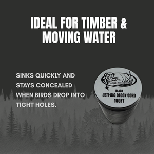 HuntEmUp Ulti-Rig Decoy Rigging Cord - 100ft & 200ft