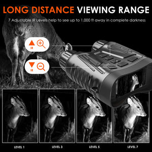 Rexing B1 Pro – 4K IR Night Vision Digital Binocular - TRAPSKI