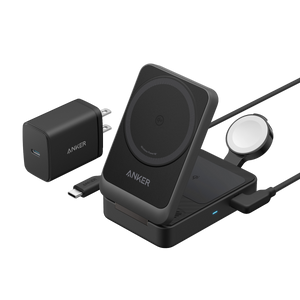 Anker MagGo Wireless Charging Station (Foldable 3-in-1) - TRAPSKI