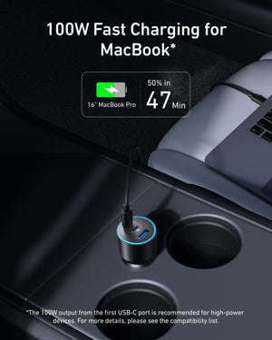 Anker Nano Car Charger (167.5W, 3 Ports) - TRAPSKI