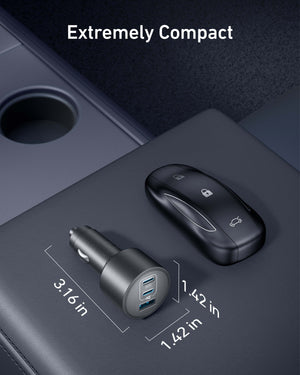 Anker Nano Car Charger (167.5W, 3 Ports) - TRAPSKI