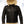 B3 Black Bomber Real Shearling Leather Jacket Removable Hooded