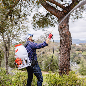 5 Gallon Gas Backpack Sprayer 450 PSI Pump for Mosquitoes Pesticides - TRAPSKI