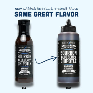 Bourbon Blueberry Chipotle BBQ Sauce & Marinade