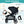 5-Point Harness Lightweight Infant Stroller with Foot Cover and Adjustable Backrest