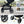 5-Point Harness Lightweight Infant Stroller with Foot Cover and Adjustable Backrest