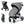 5-Point Harness Lightweight Infant Stroller with Foot Cover and Adjustable Backrest