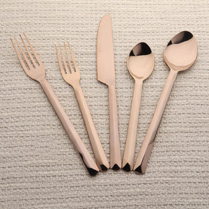 Ariella PVD 5 Pc. Flatware Set