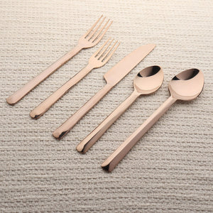 Ariella PVD 5 Pc. Flatware Set