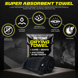 Beyond Drying Towel - Super Absorbent Large Premium Microfiber Towel