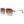 Bella - Coffee Oversized Squared Aviators