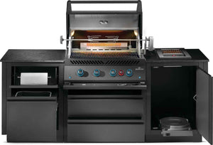 Patio Outdoor Kitchen - Patio Elegance OASIS™ 300 with Built-in 700 Series 32" Gas Grill