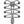 Round Locks Elastic