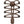 Round Locks Elastic
