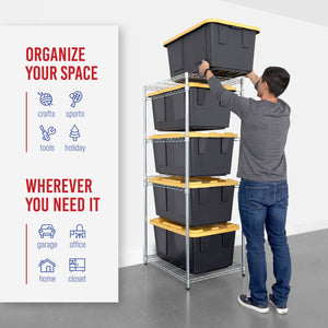 Storage Bin Rack