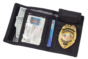 Tri-Fold Badge Wallet - TRAPSKI