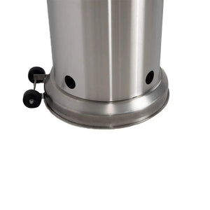 Stainless Steel Patio Heater with Permanent Table