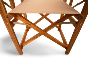Walker Outdoor Folding Directors Chair with Side Tables