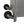 Modern Pyramid Flame Patio Heater, Black