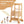 Bamboo Kids Kitchen Step Stool with Adjustable Height and Safety Rails-Natural