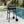 Barrel Charcoal Grill with Foldable Side Table and Thermostat-Black