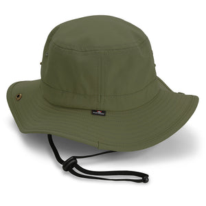 Bayou Full Brim American Flag Boonie Hat (Floats)