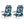 Beach Chairs Set of 2 Portable Folding Backpack Recliners with 5-Position Backrest and Padded Headrest