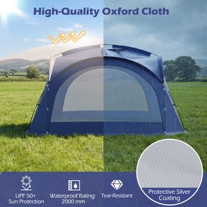 Large Beach Tent for 12-15 People with Removable Sidewalls
