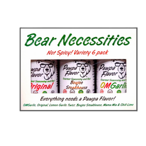 Pawpa Flavor Bear Necessities Variety 6 Pack