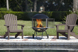 Bessemer Rolling Patio Fireplace