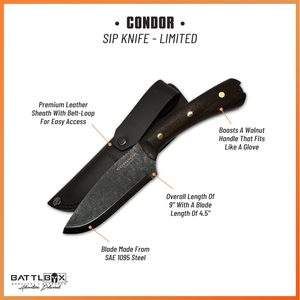 CONDOR SIP KNIFE–LIMITED EDITION - TRAPSKI