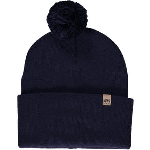 Midweight Merino Wool Knit Pom Beanie | 100% Merino Wool