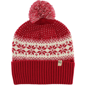 Midweight Merino Wool Knit Pom Beanie | 100% Merino Wool