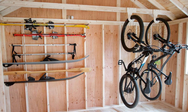 Bike Organizer Shed Organization Ideas, Shed Tool Racks, Shed Accessories, Shed Storage - TRAPSKI, LLC