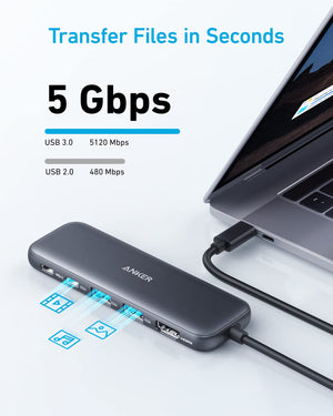 Refurbished Anker <b>332</b> USB-C Hub (5-in-1) - TRAPSKI