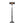 Black Powder Coated Steel Telescoping Offset Pole Mounted Infrared Patio Heater