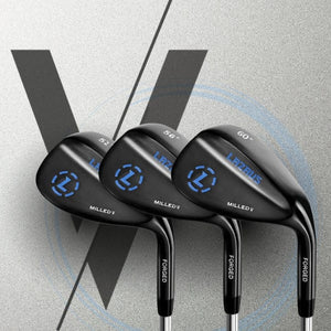 Lazrus Milled V Wedges Set or Individual (52°, 56° & 60°)