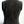 Black Distressed Leather Vest for Women