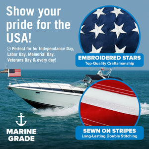 Boat Flag Set 12" x 18" - TRAPSKI