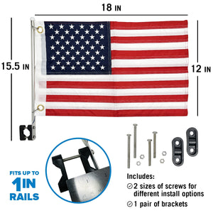 Boat Flag Set 12" x 18" - TRAPSKI