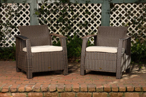 Bondi Deluxe Outdoor Wicker Armchair